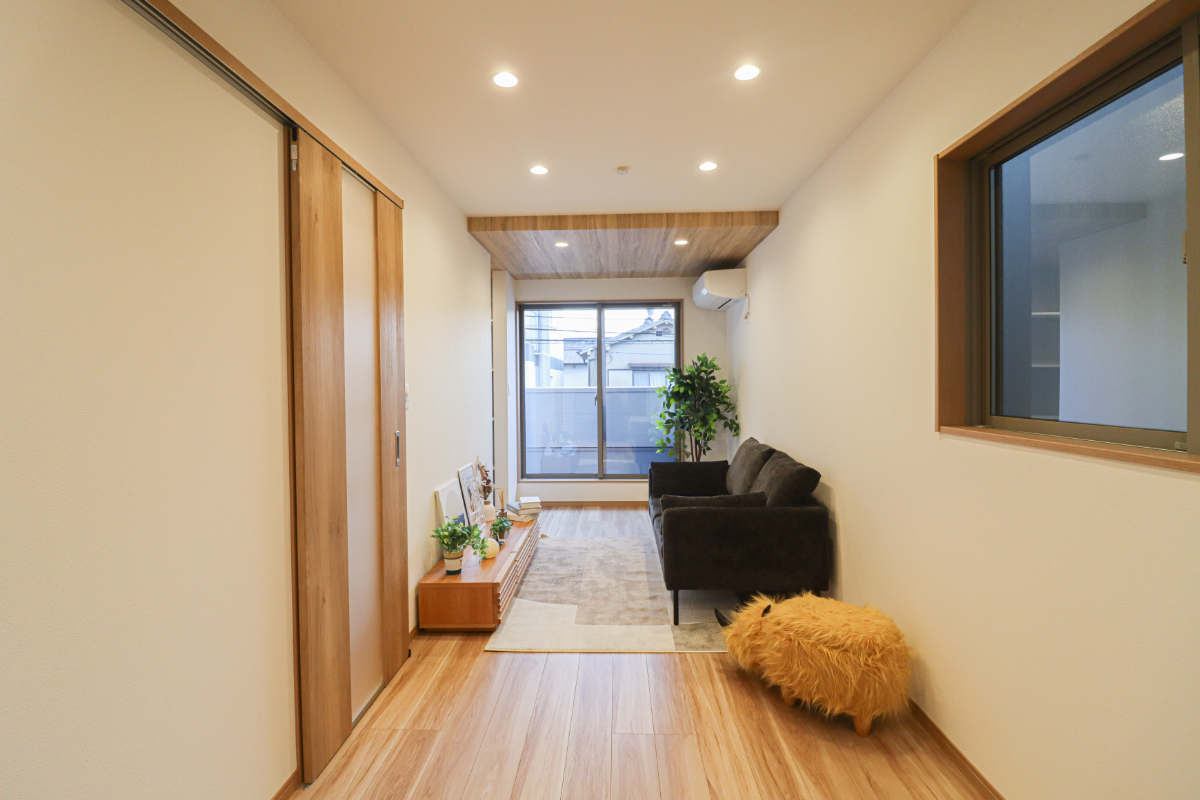 「ドリームタウン松室中溝町」ぽかぽかと陽当たりの良い南向き住戸。 即内覧可能で、すぐにご入居いただけます。