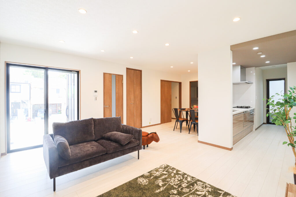 LDKが広くゆったり快適なお家