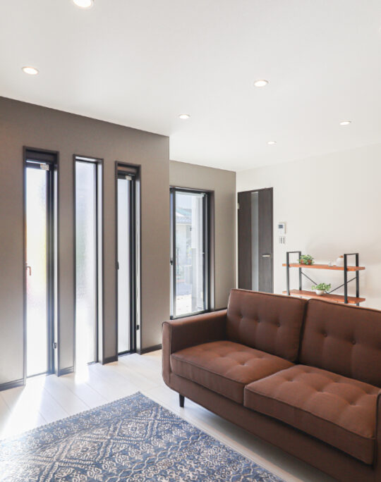 シックな雰囲気で落ち着いた空間に