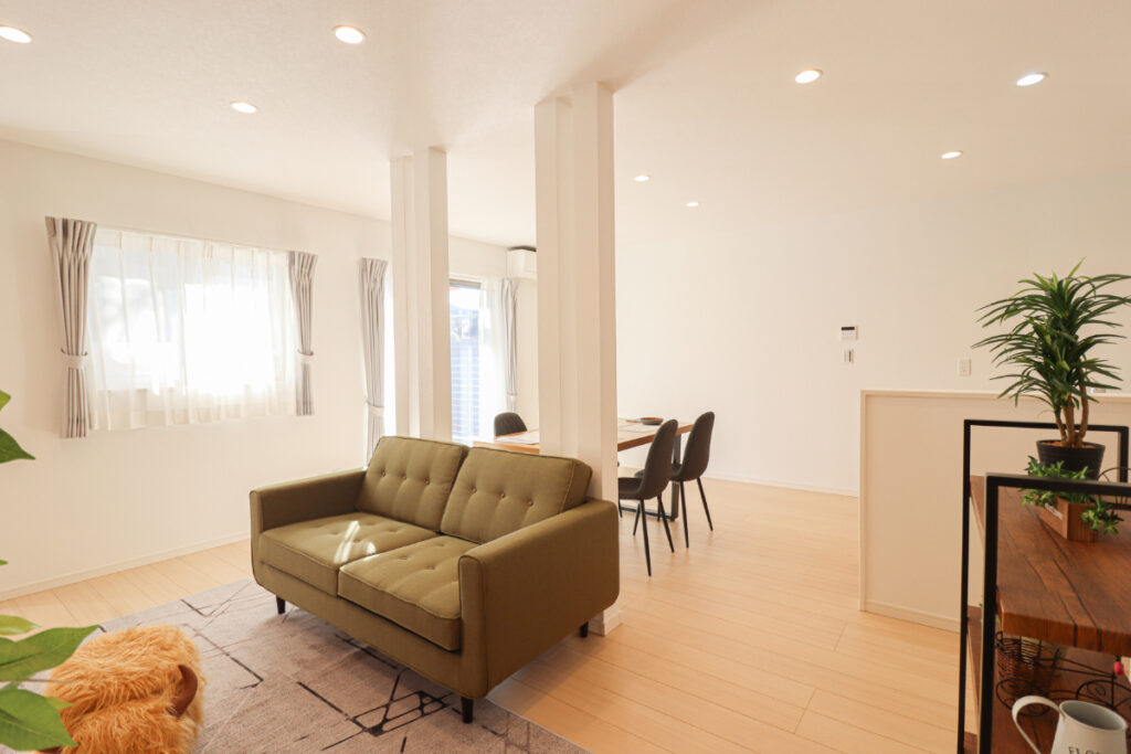 キッチンが広くママに嬉しいお家