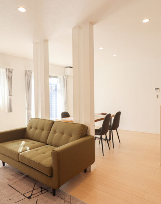 キッチンが広くママに嬉しいお家