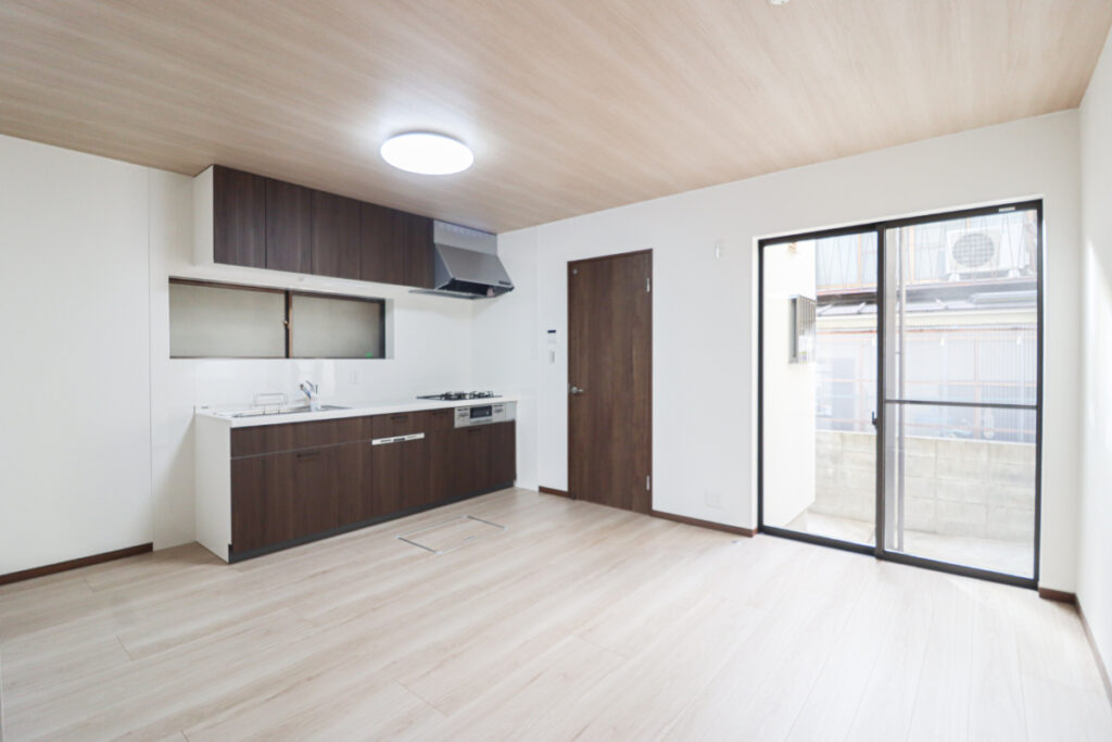 キッチン周りが広くママに嬉しい