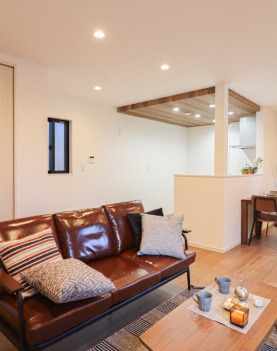 洗面所広々・対面キッチン