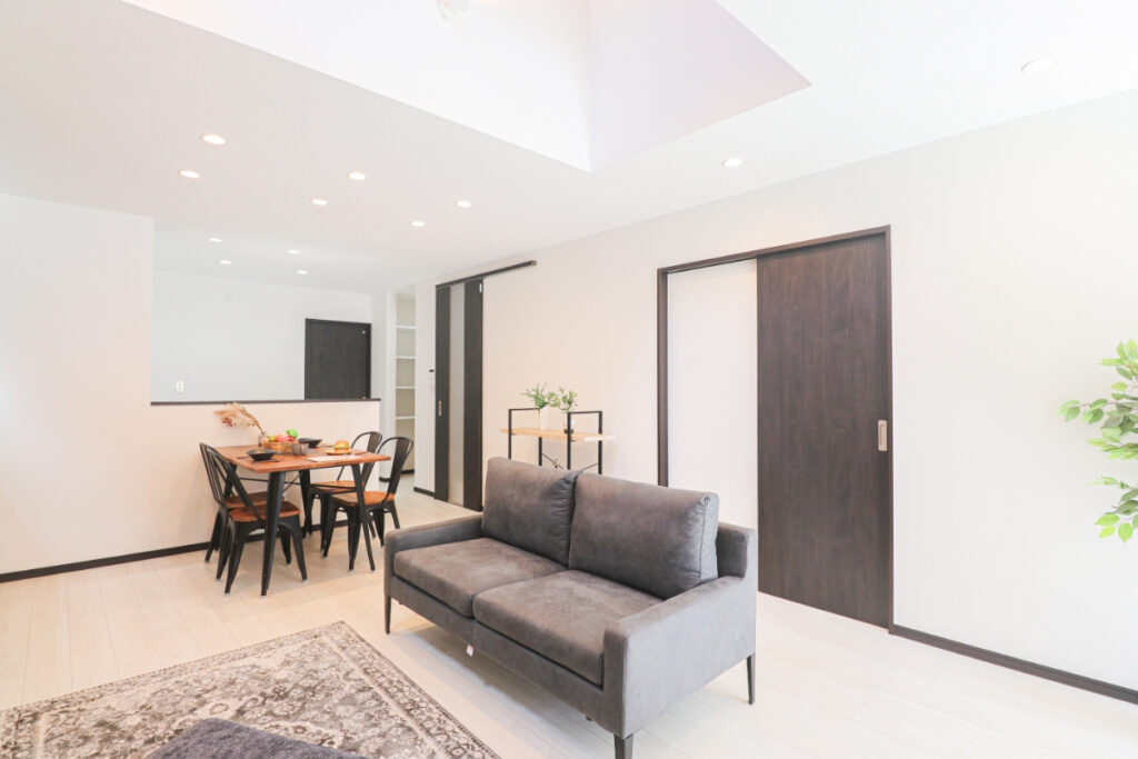 吹抜がありお家の中が賑やか