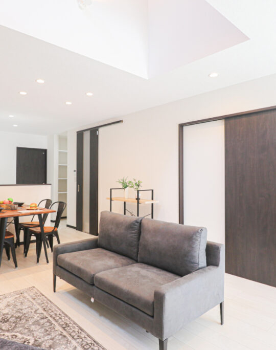 吹抜がありお家の中が賑やか