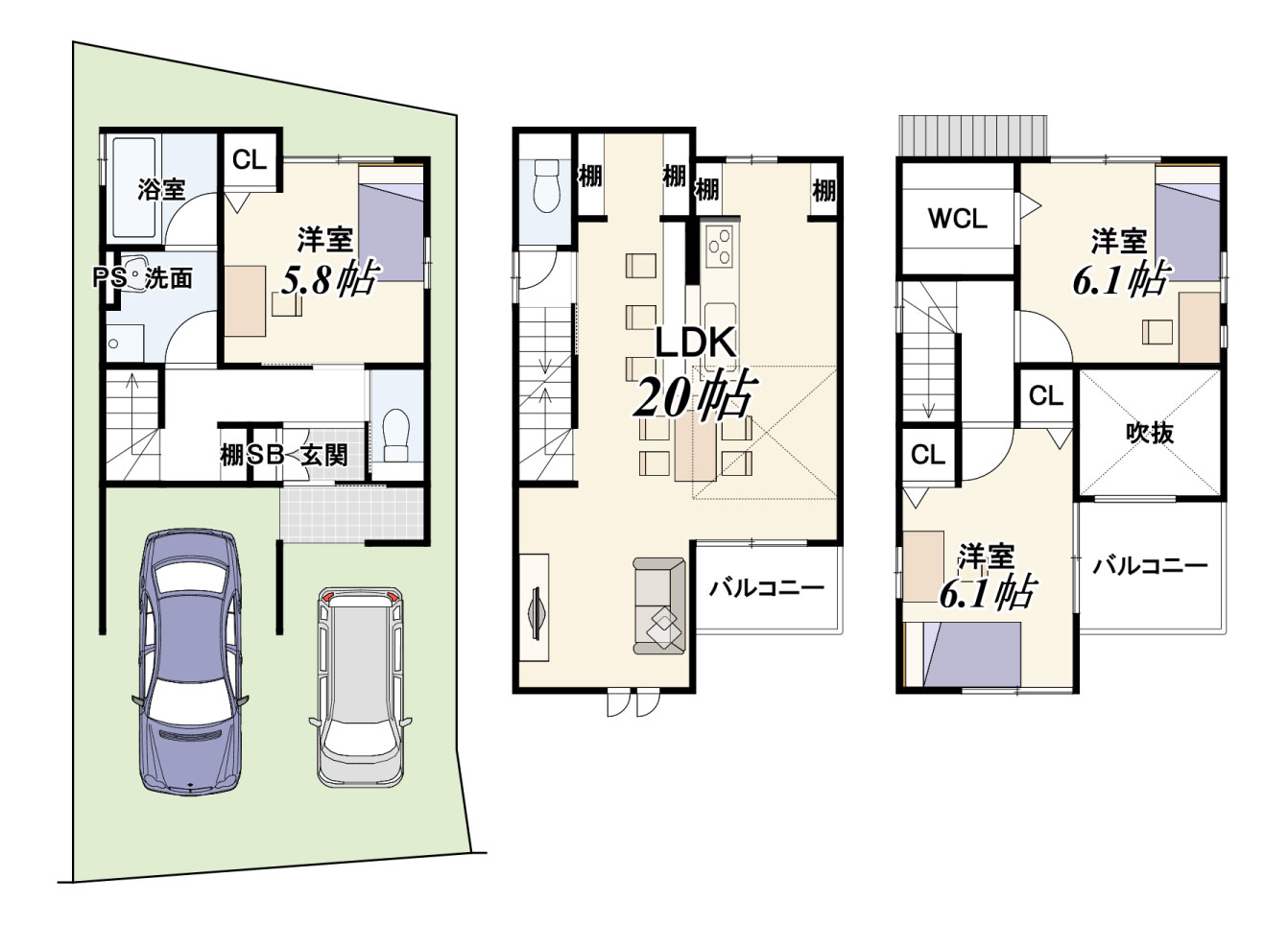 「ドリームタウン安満中の町　２号地」好評につき残り１区画