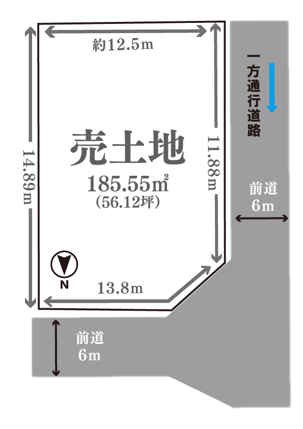 大原野西竹の里町一丁目Ⅱ　建築条件無土地
