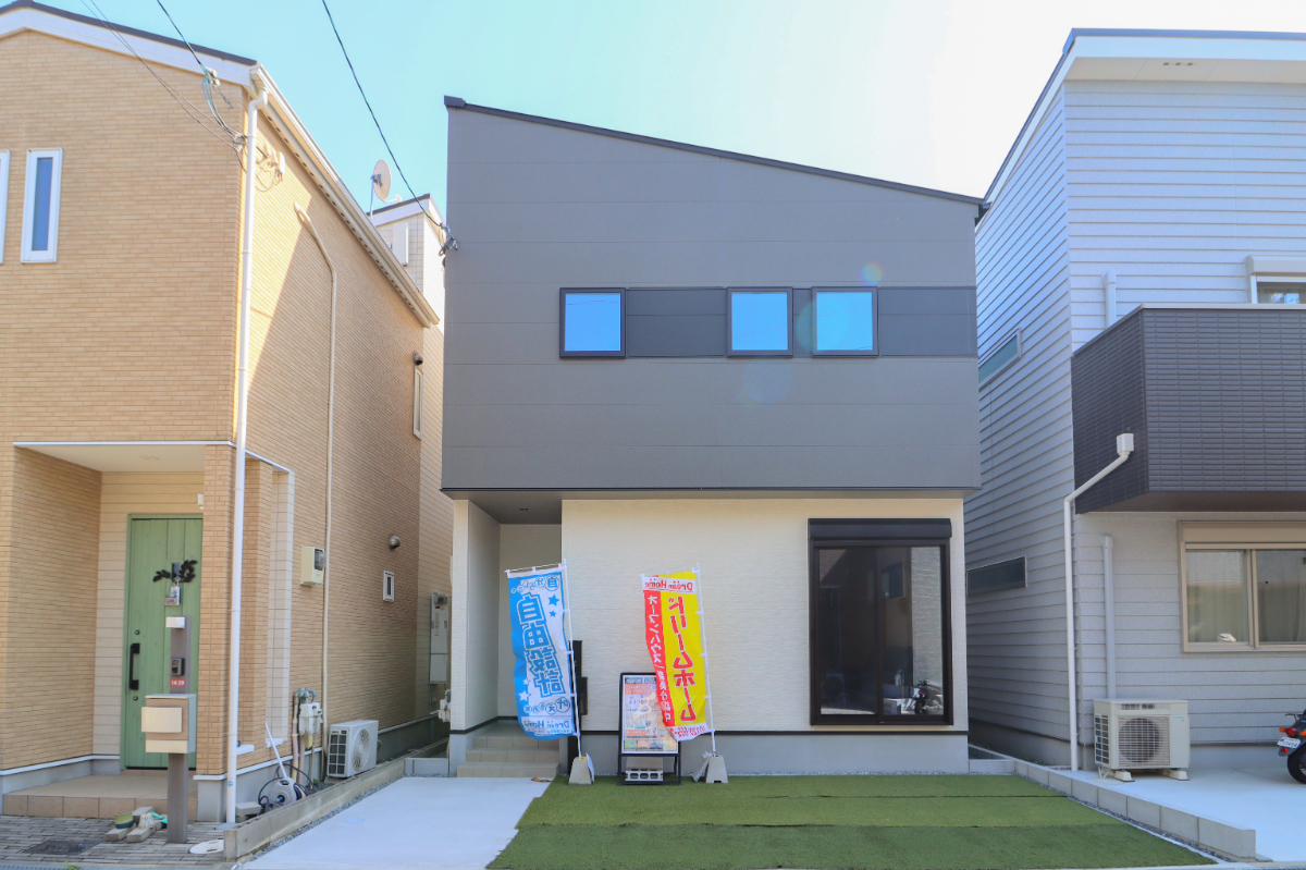 「ドリームタウン東五百住町3丁目」探していたのは、このゆとり。間口7ｍの開放感と、暮らしを整える大容量収納。