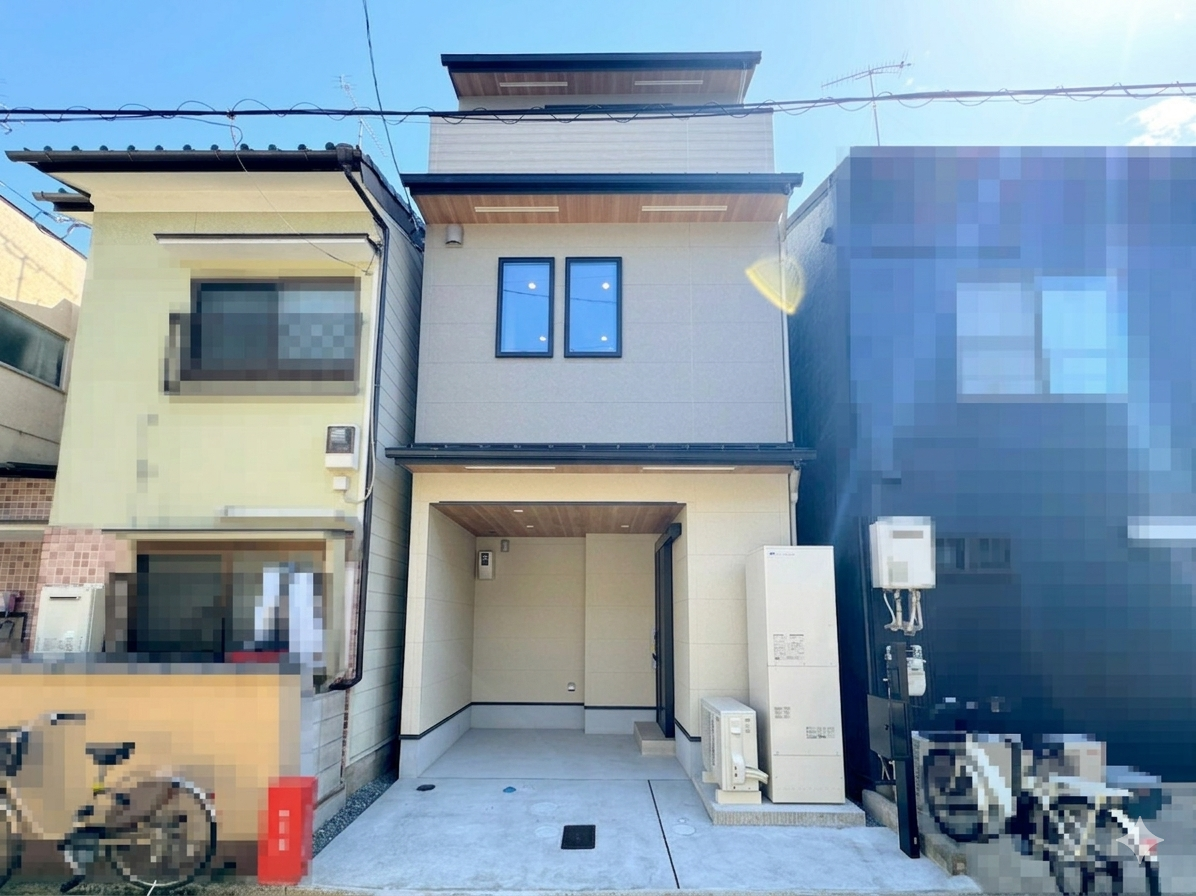 「ドリームタウン観音寺門前町」北野白梅町駅徒歩6分。伝統の地に、次世代の安心と省エネ性能を。