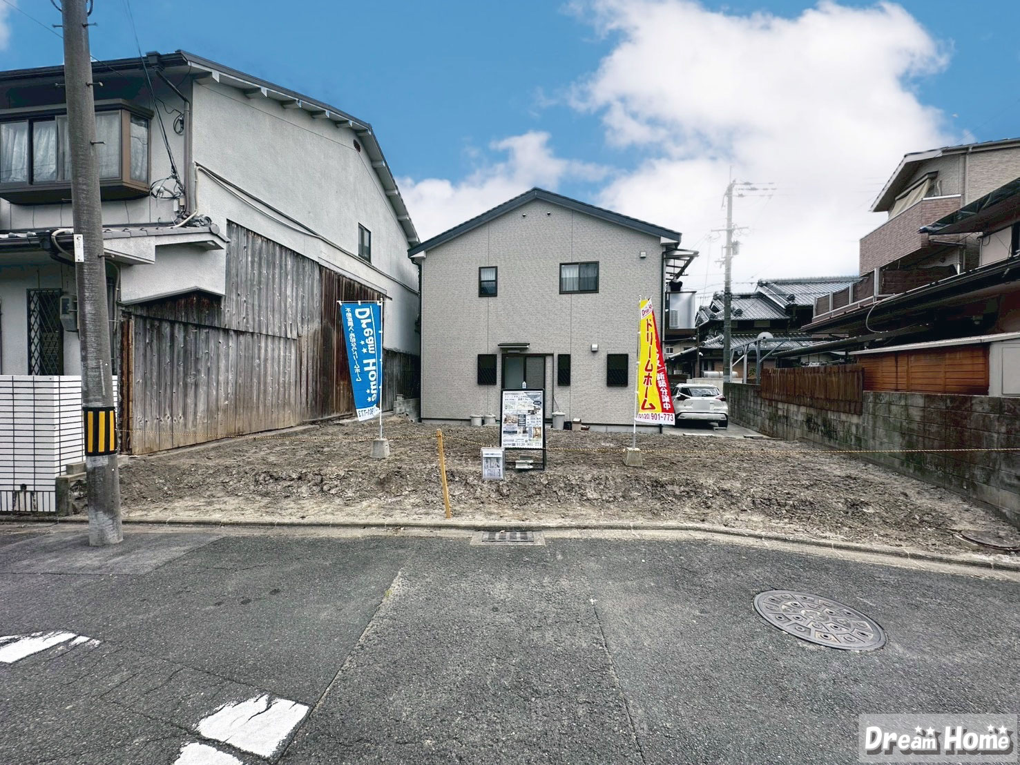 吉祥院政所町　建築条件無土地